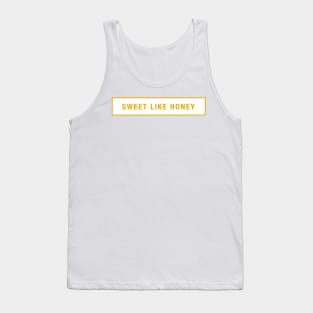 Sweet Like Honey Sticker Tank Top